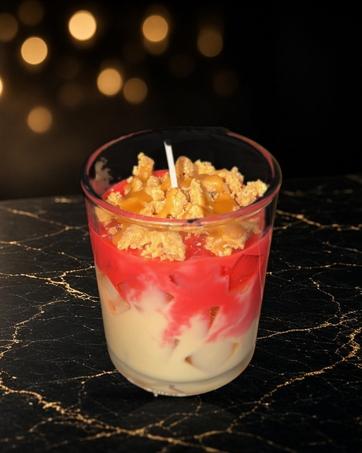 An apple a day keeps everyone away soy candle by Nestle and Flame
